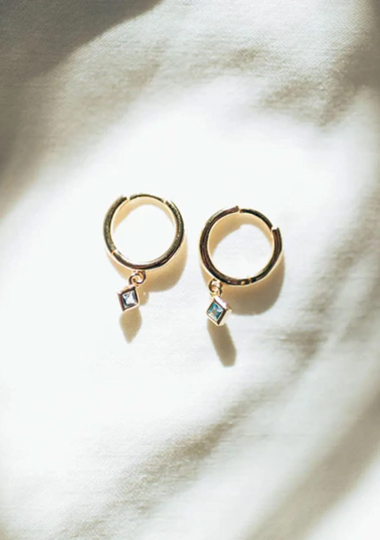 The Salty Gem Claira Hoops sold by lovestitch