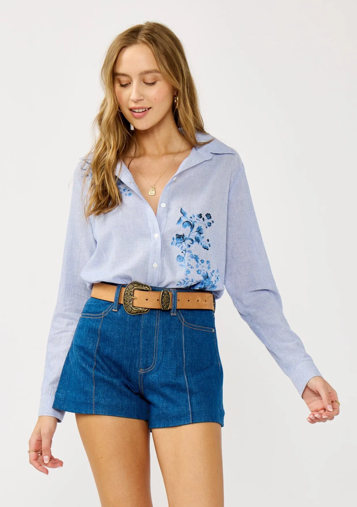 Leto Accessories Antique Buckle Belt sold by lovestitch product image thumbnail 2