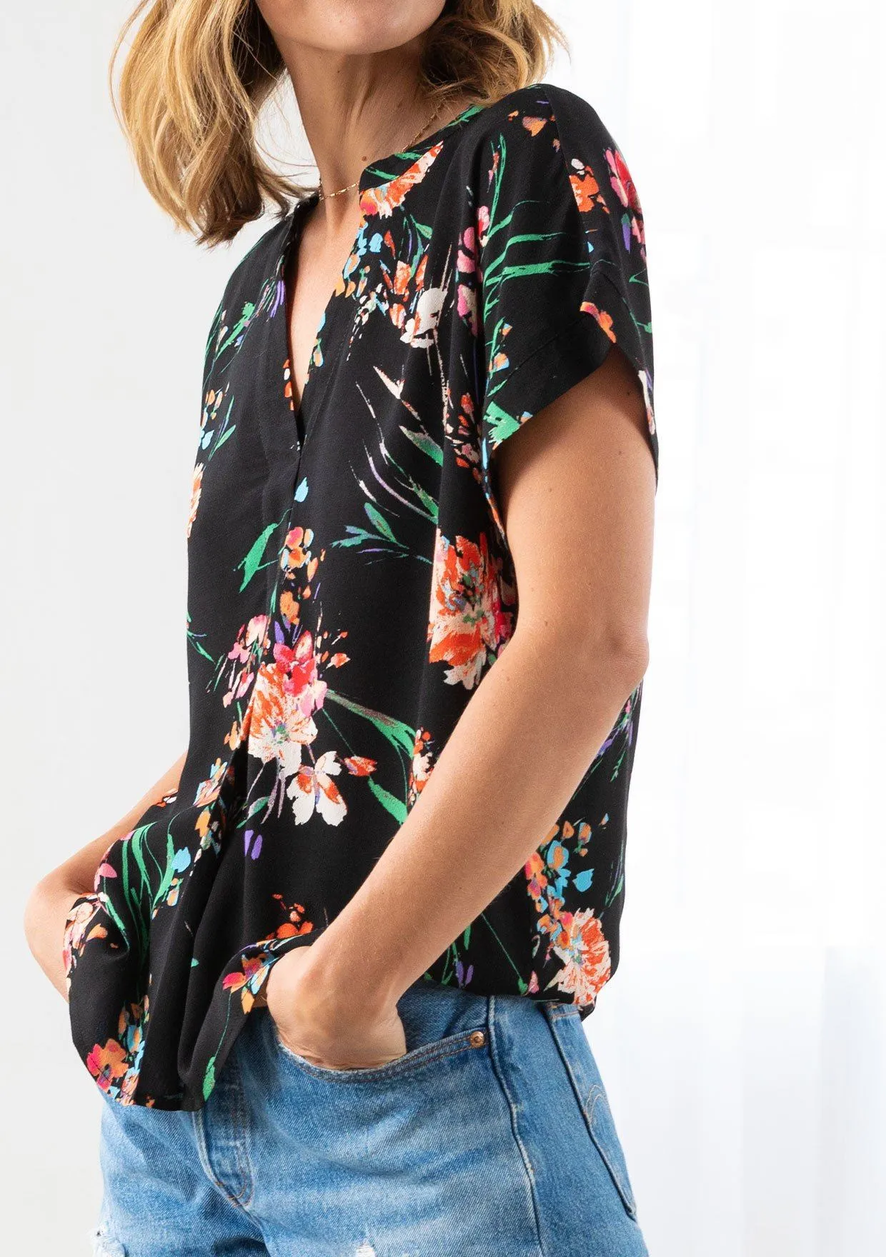 Spring Blooms Floral Top sold by lovestitch product image thumbnail 2