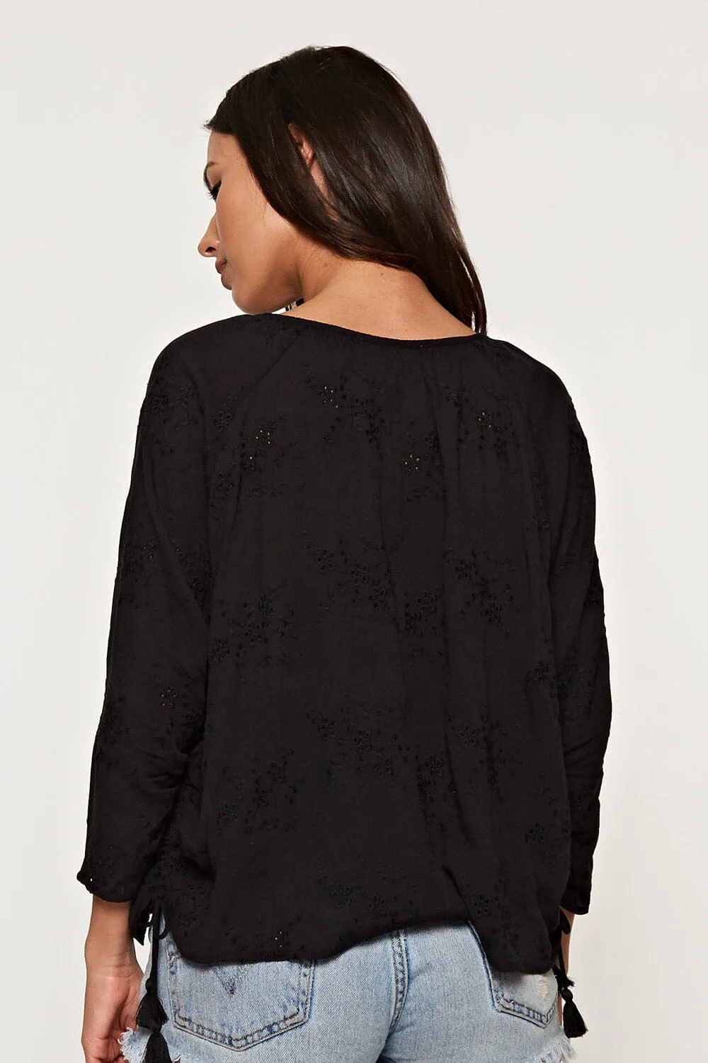 Carrie Embroidered Blouse sold by lovestitch product image thumbnail 2