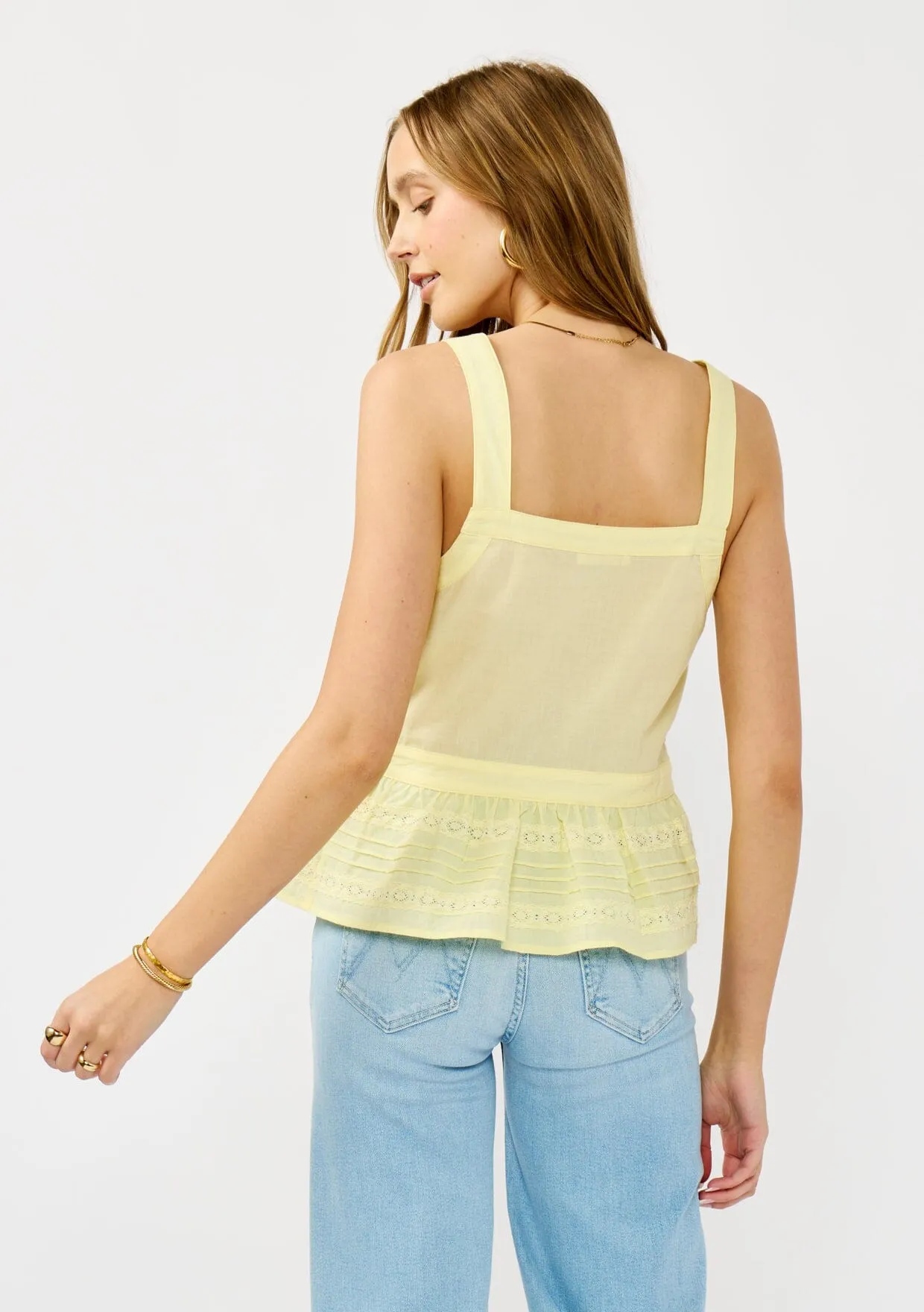 Talia Lace Tank Top sold by lovestitch product image thumbnail 2