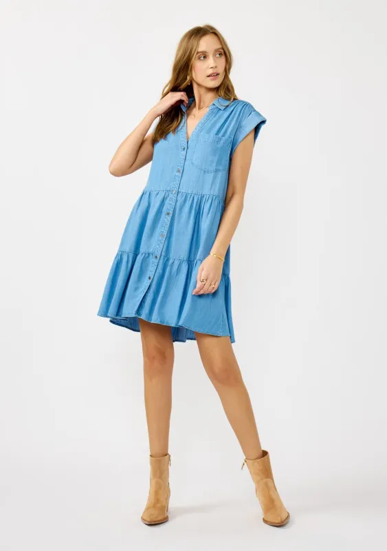 Jada Tencel Mini Dress sold by lovestitch