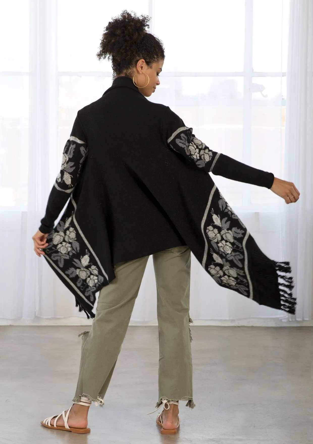 Cassie Fringed Cardigan sold by lovestitch product image thumbnail 4