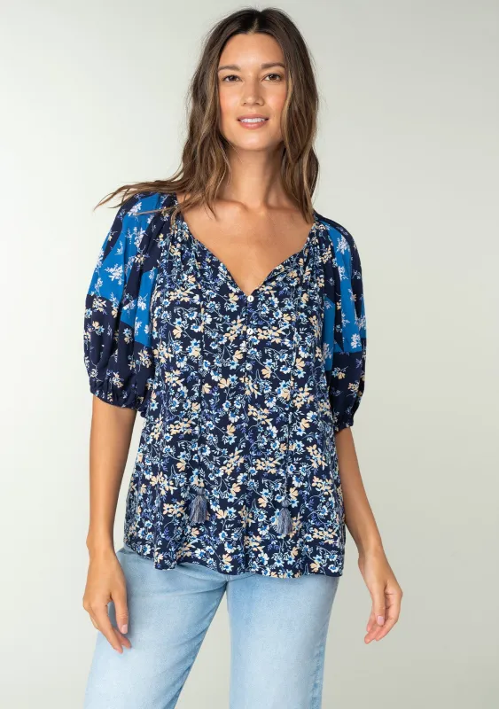 Rivka Puff Sleeve Top sold by lovestitch