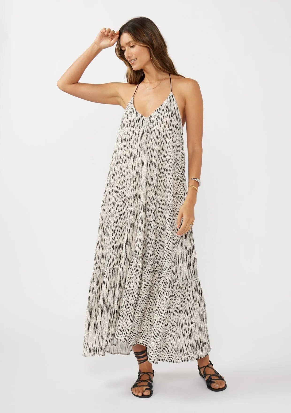 Mindy Backless Maxi Dress sold by lovestitch
