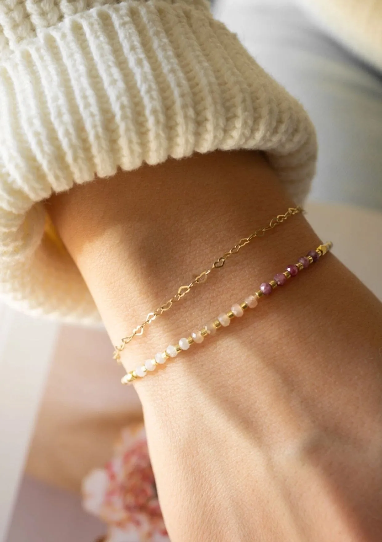 Kindred Row Self Love Healing Gemstone Bracelet sold by lovestitch product image thumbnail 3