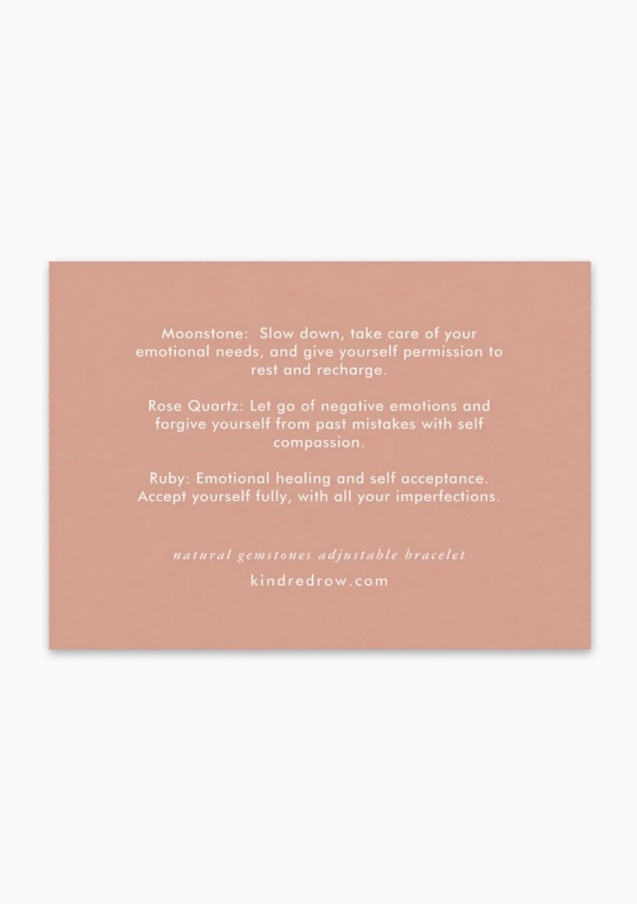 Kindred Row Self Love Healing Gemstone Bracelet sold by lovestitch product image thumbnail 2