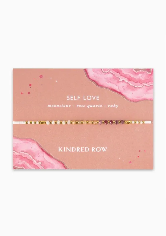 Kindred Row Self Love Healing Gemstone Bracelet sold by lovestitch