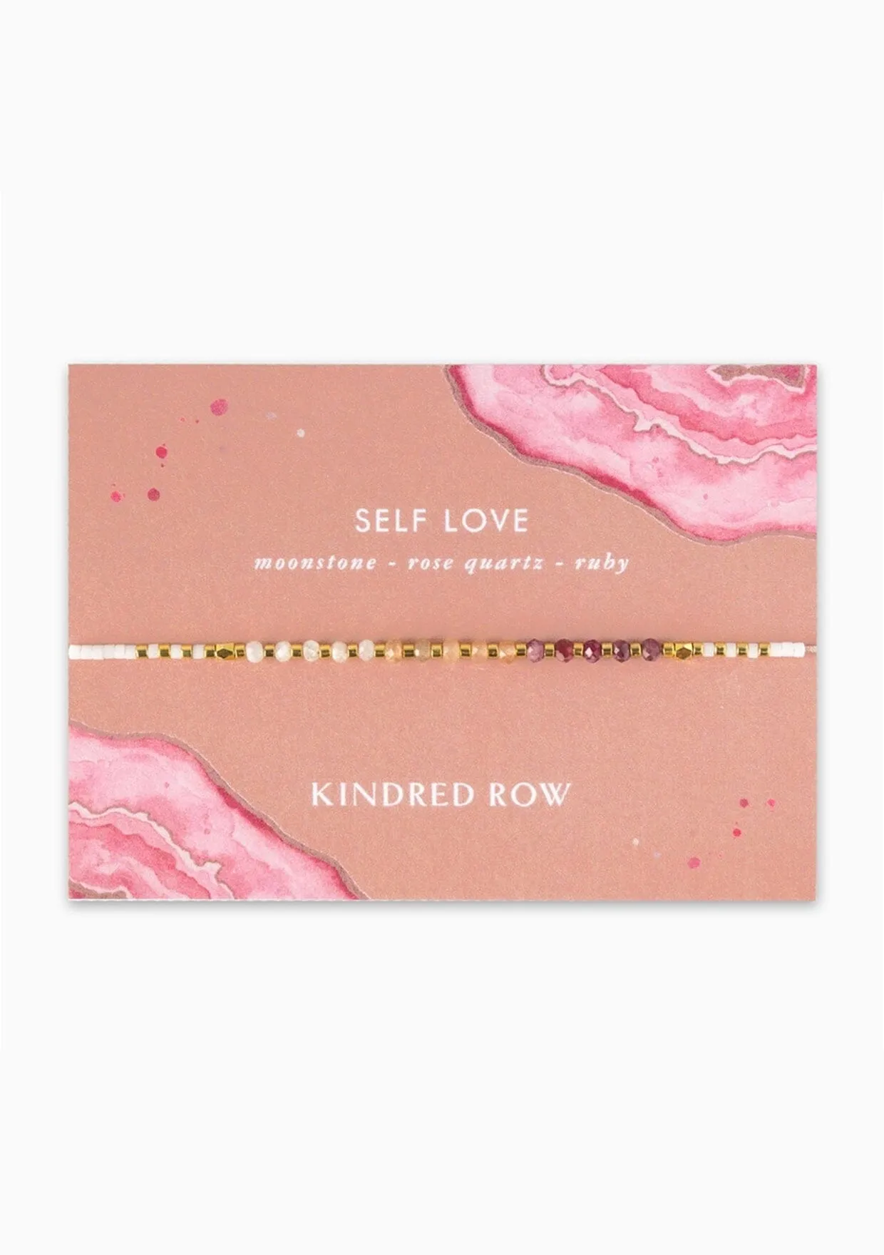 Kindred Row Self Love Healing Gemstone Bracelet sold by lovestitch