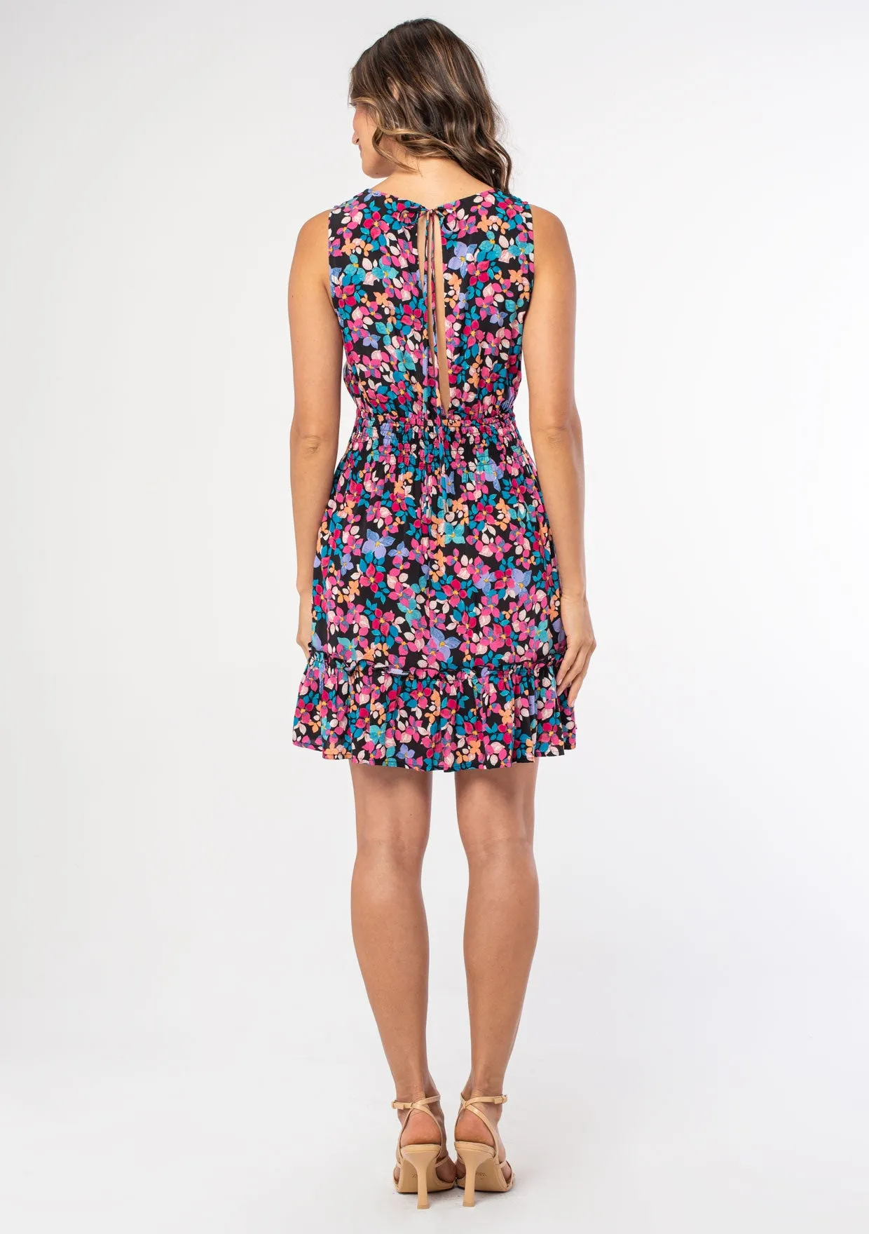 Utopia Floral Mini Dress sold by lovestitch product image thumbnail 5