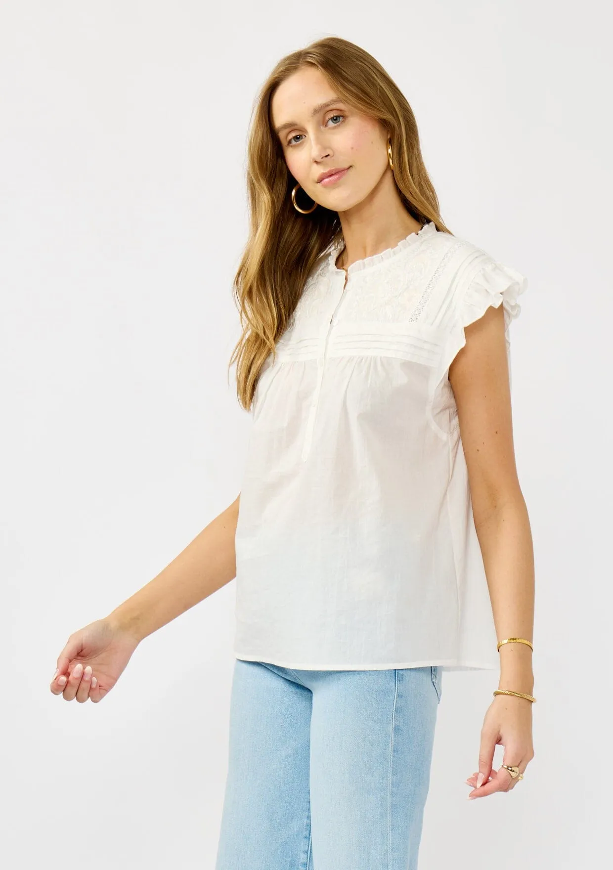 Cora Embroidered Top sold by lovestitch product image thumbnail 3