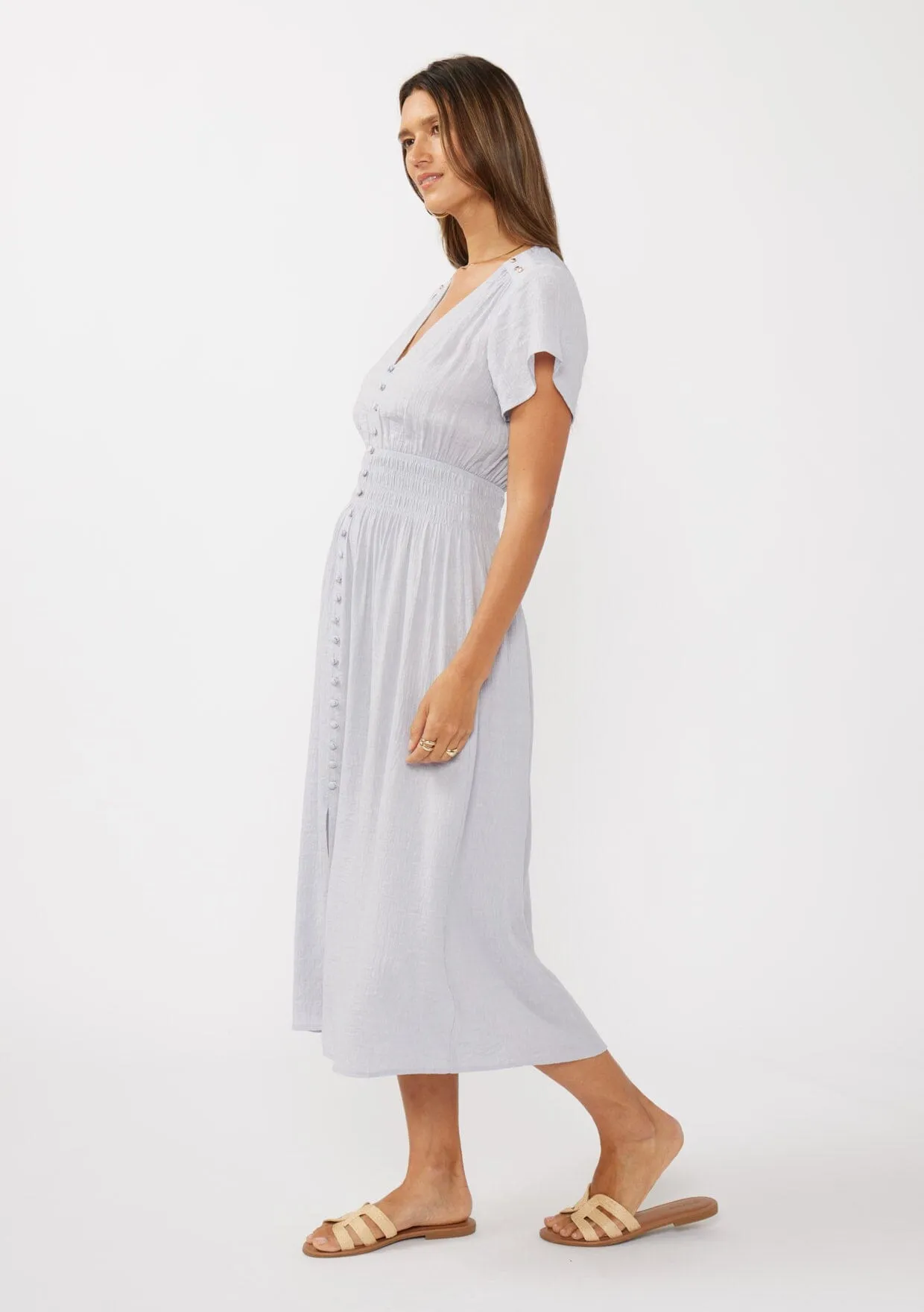 Eden Smocked Midi Dress sold by lovestitch product image thumbnail 2
