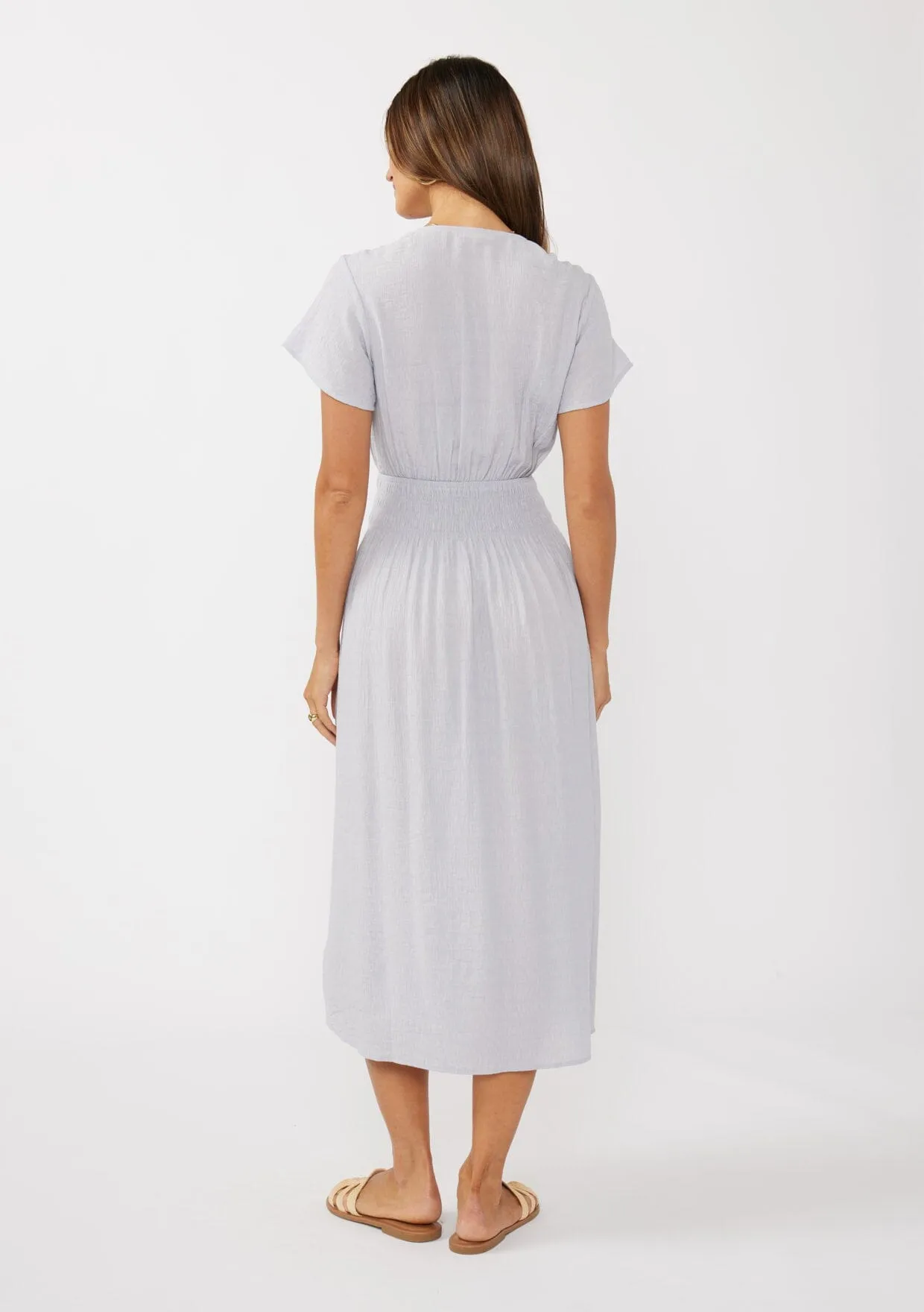 Eden Smocked Midi Dress sold by lovestitch product image thumbnail 3