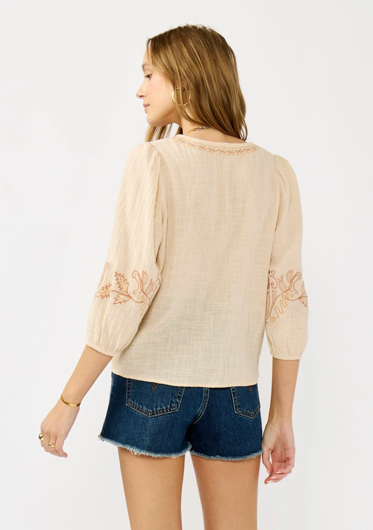 Vivienne Tie Front Top sold by lovestitch product image thumbnail 3