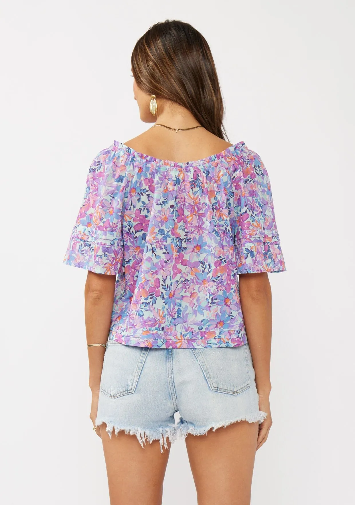 Chrissy Floral Top sold by lovestitch product image thumbnail 3