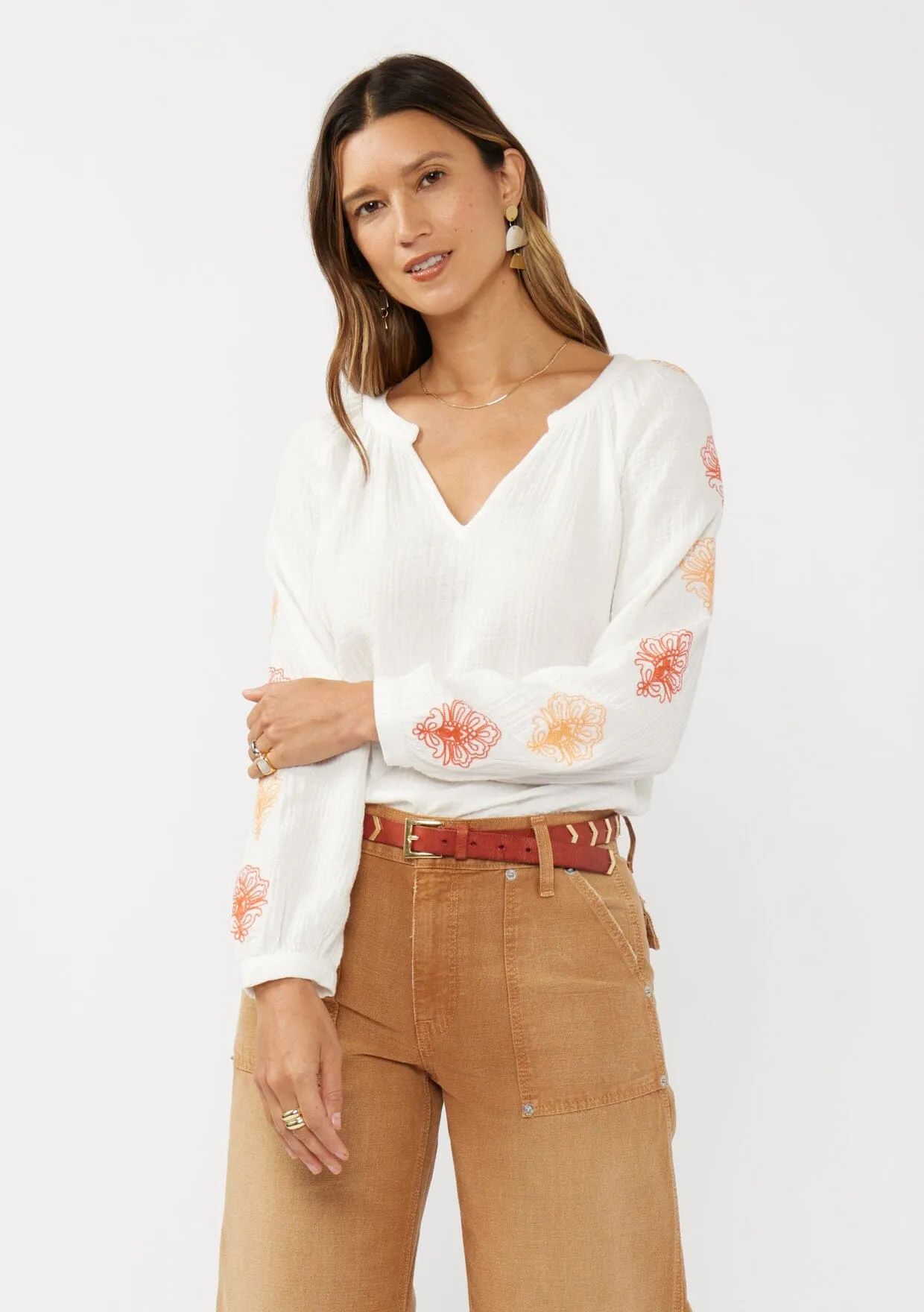 Frankie Embroidered Blouse sold by lovestitch product image thumbnail 3