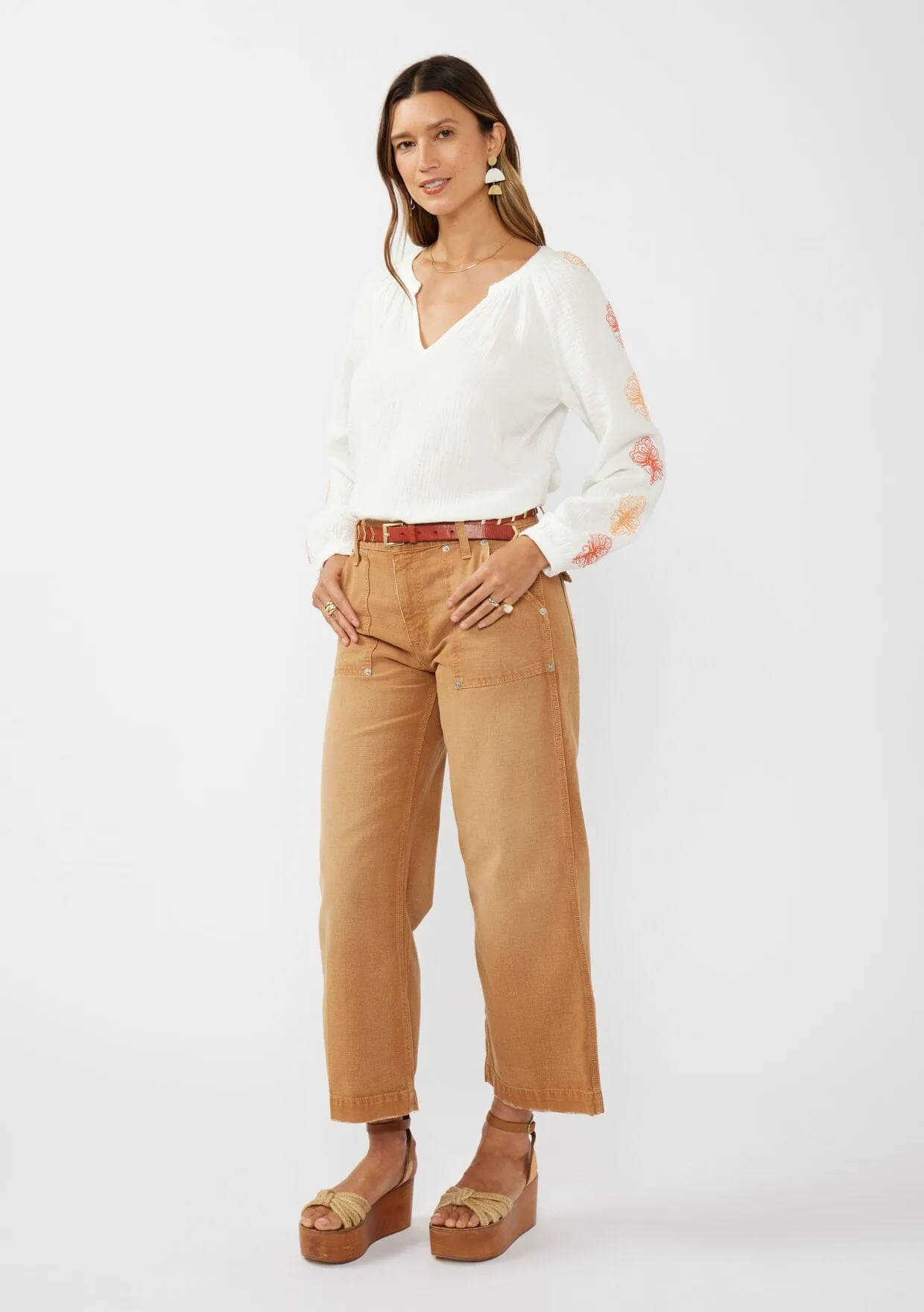 Frankie Embroidered Blouse sold by lovestitch product image thumbnail 4