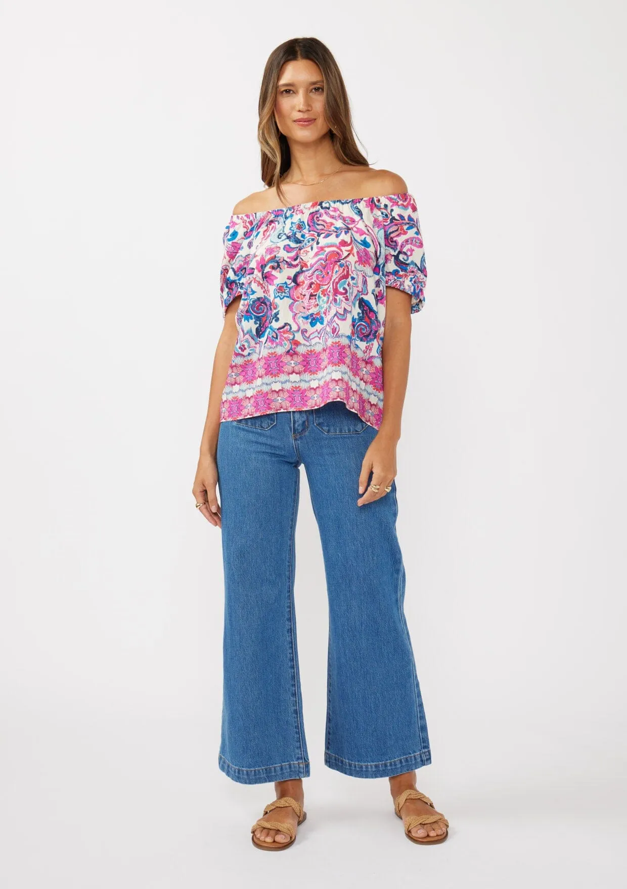 Dreamweaver Puff Sleeve Top sold by lovestitch product image thumbnail 5