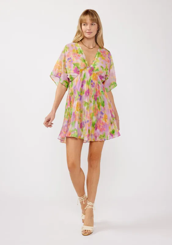 Mystic Bloom Mini Dress sold by lovestitch