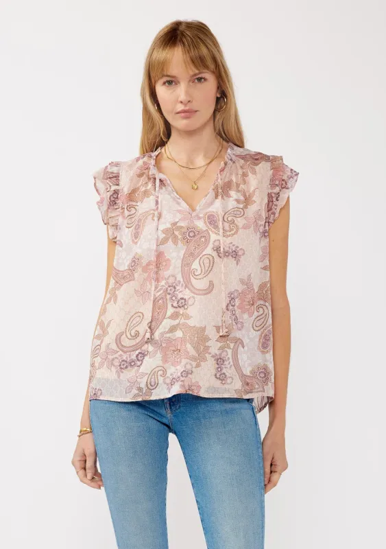 Sunrose Ruffle Top sold by lovestitch