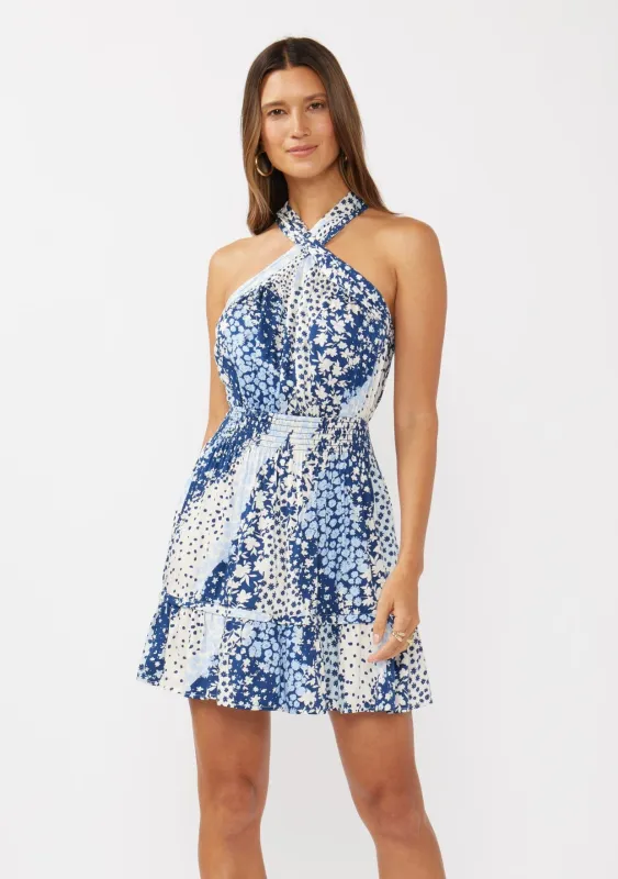 Eternal Wander Halter Mini Dress sold by lovestitch