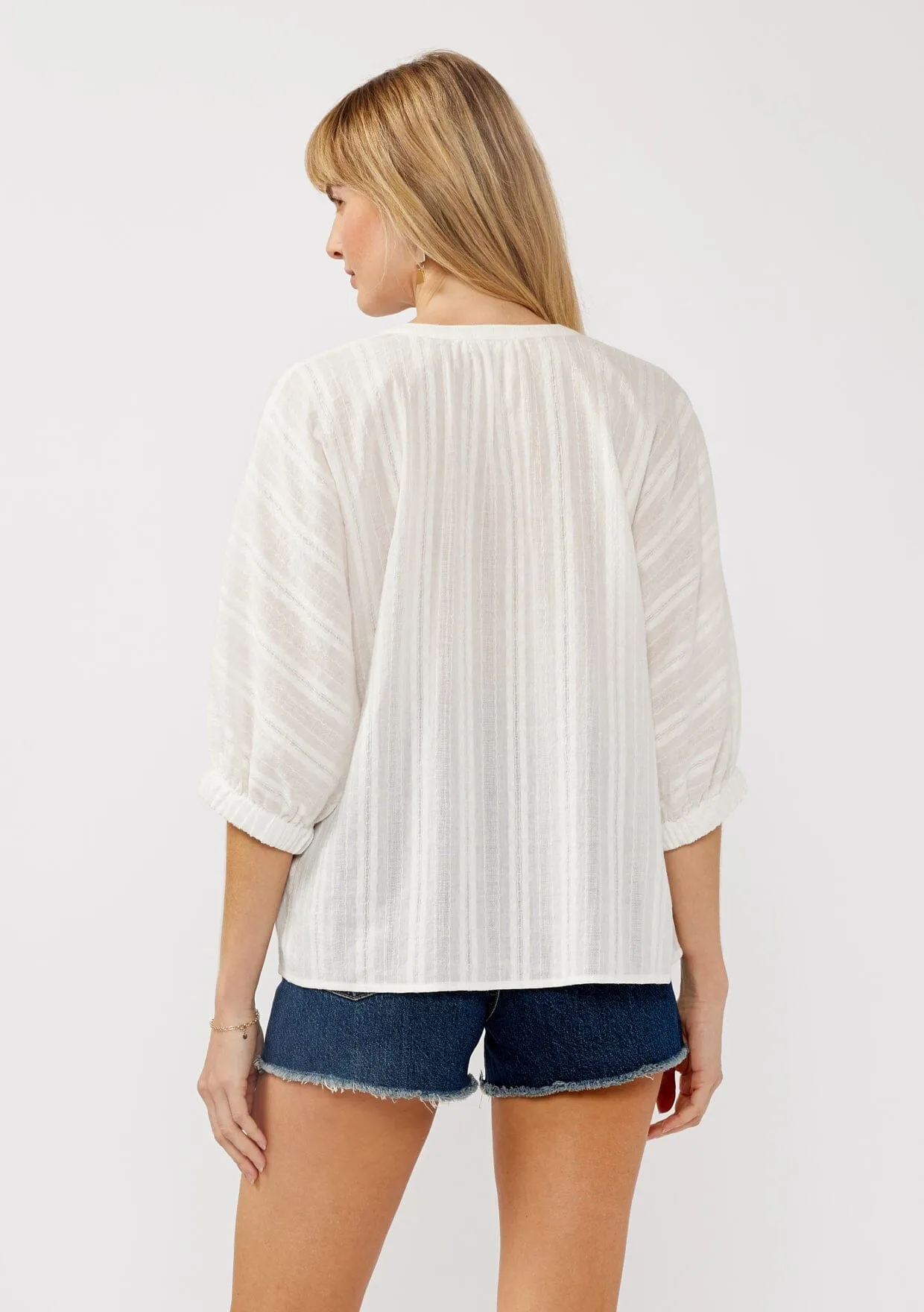 Cleo Button Down Blouse sold by lovestitch product image thumbnail 4