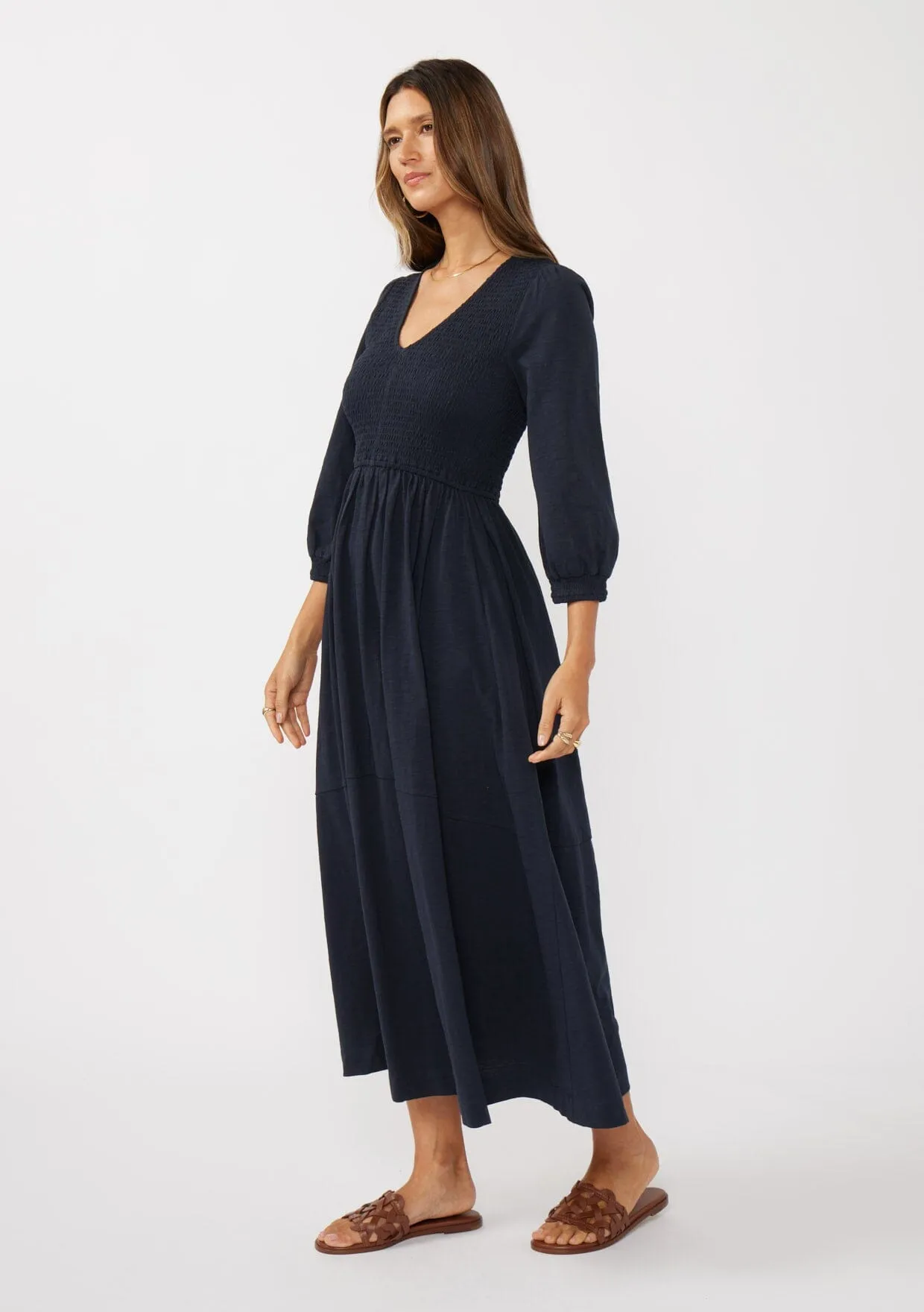 Mirabella Smocked Maxi Dress sold by lovestitch product image thumbnail 5