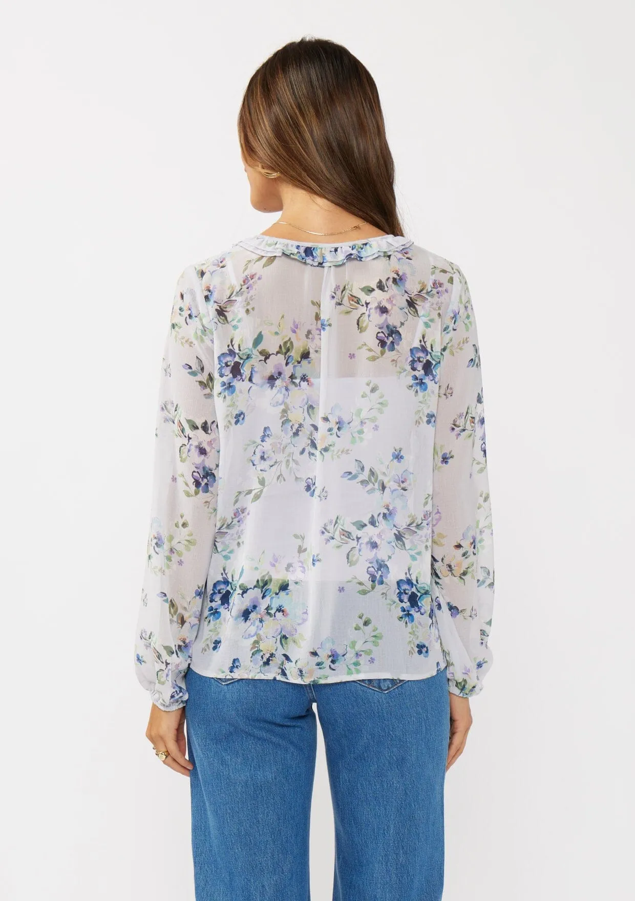 Whisper Softly Floral Blouse sold by lovestitch product image thumbnail 2
