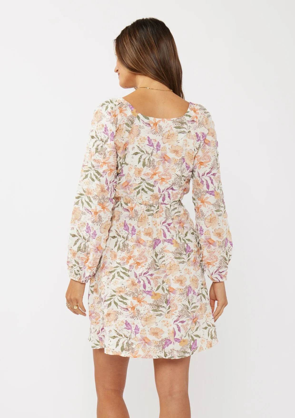 Tess Floral Mini Dress sold by lovestitch product image thumbnail 3