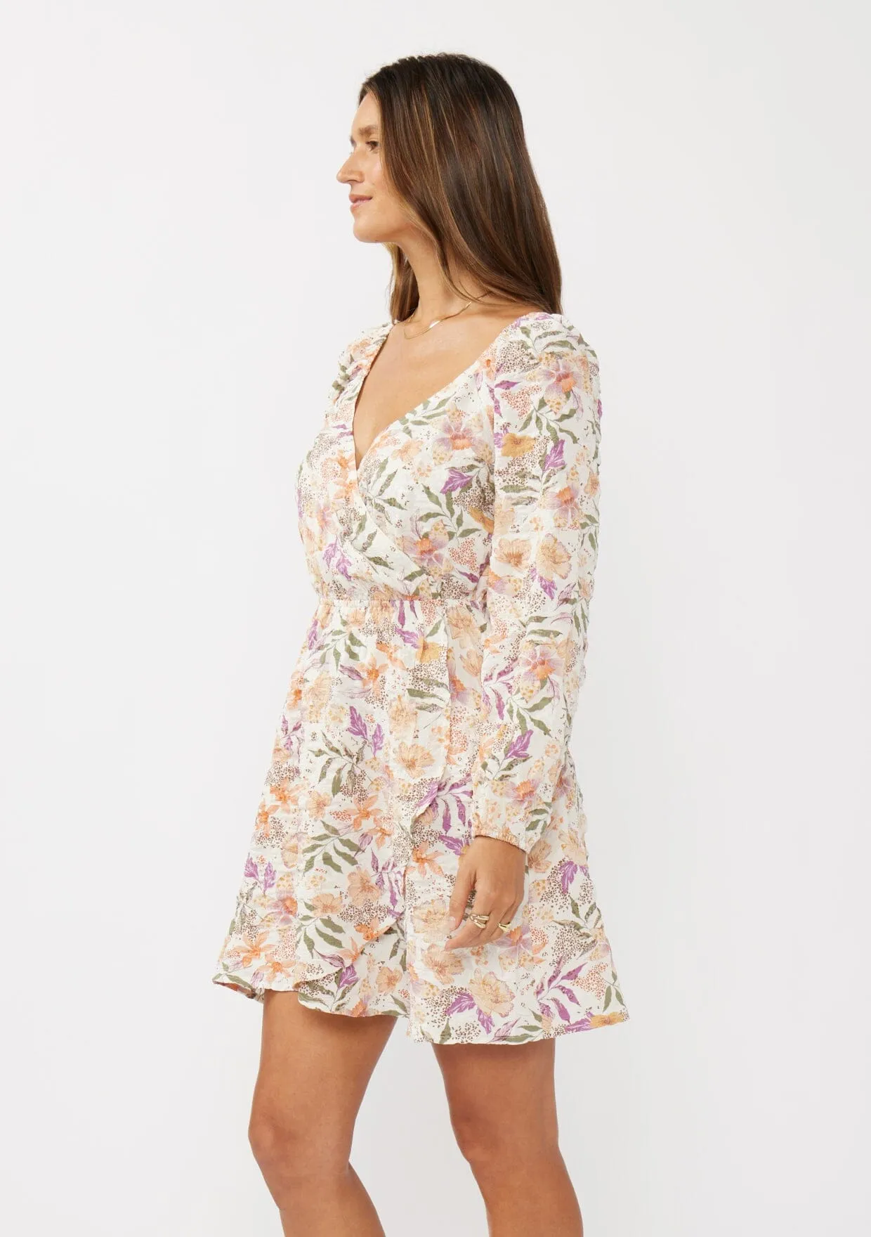 Tess Floral Mini Dress sold by lovestitch product image thumbnail 2