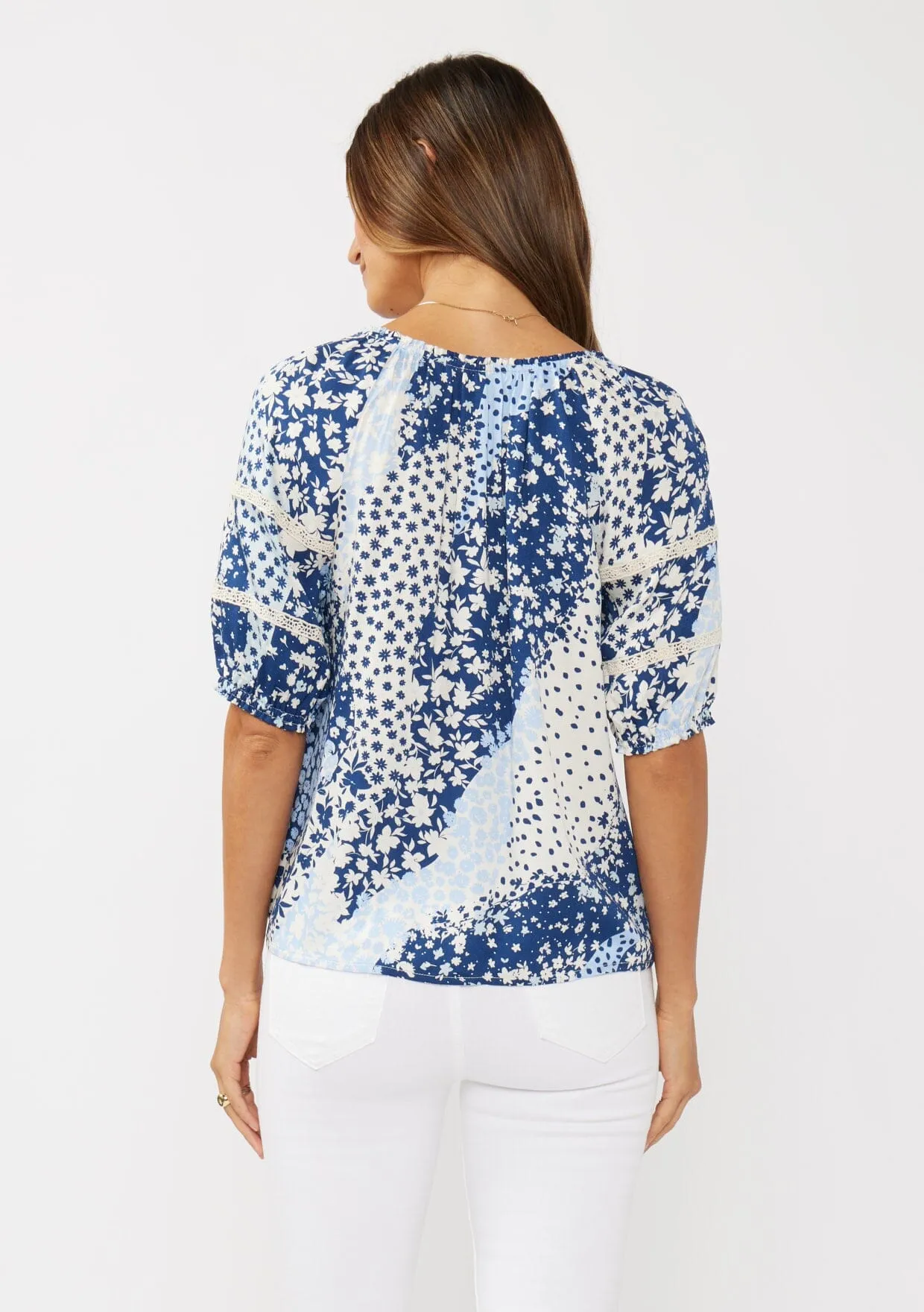 Eternal Wander Puff Sleeve Top sold by lovestitch product image thumbnail 3