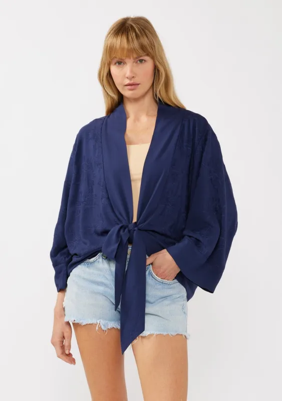 Grace Embroidered Kimono Top sold by lovestitch