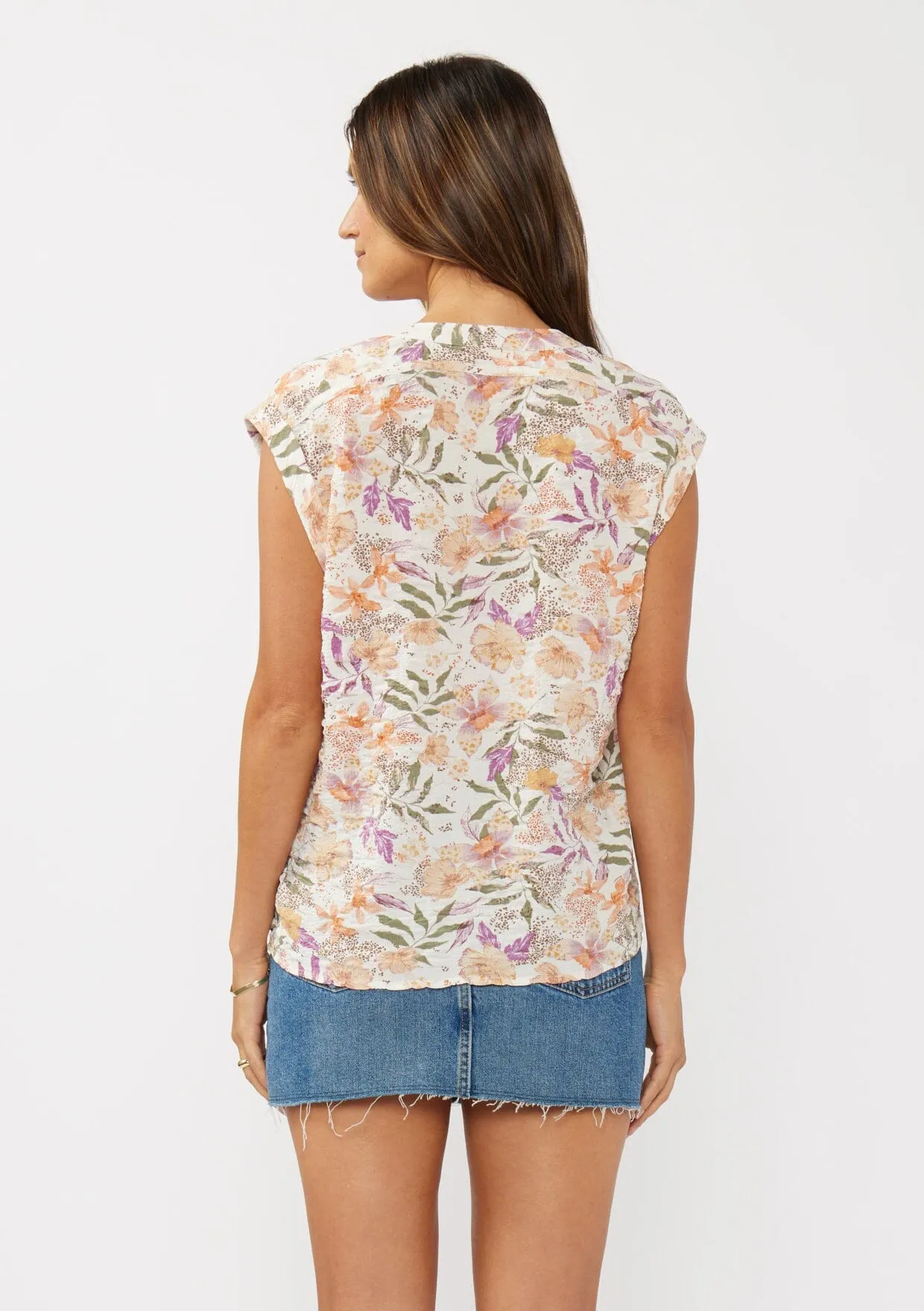 Arden Floral Top sold by lovestitch product image thumbnail 3