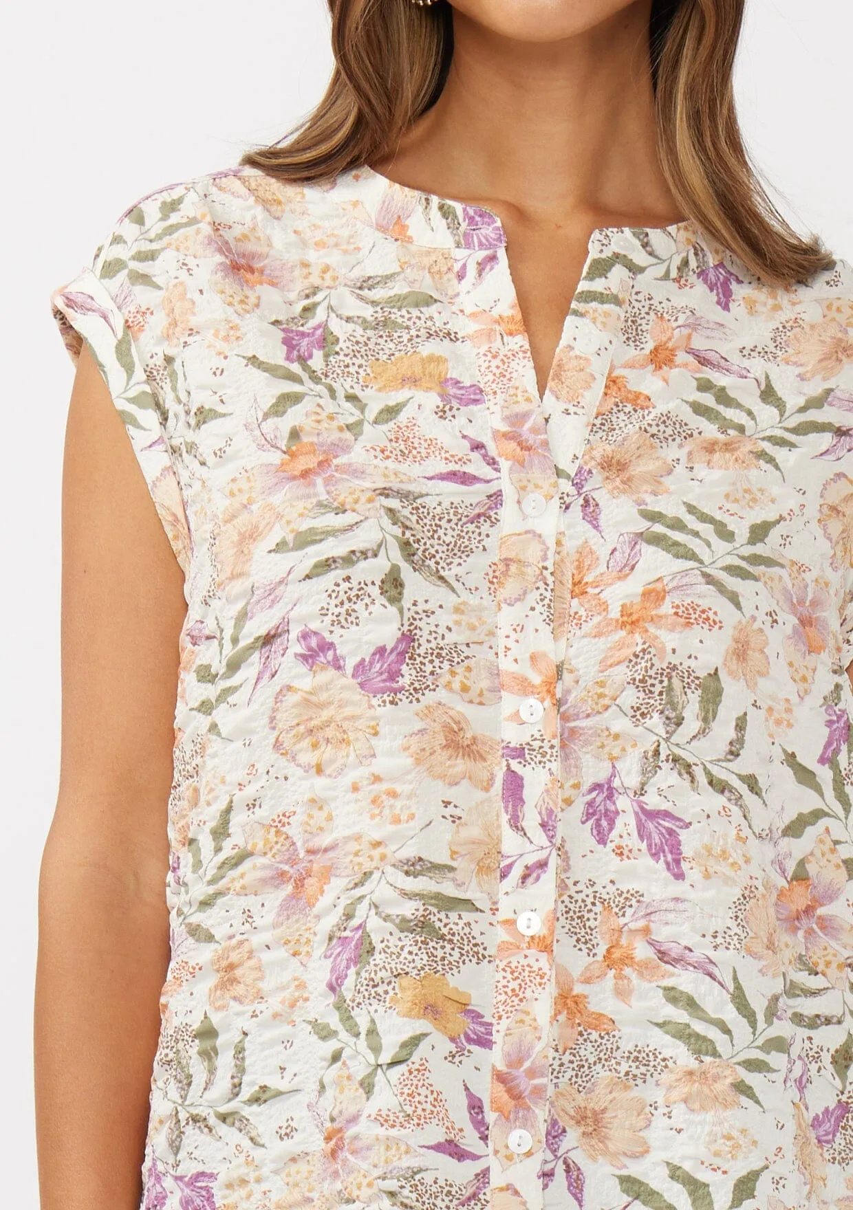 Arden Floral Top sold by lovestitch product image thumbnail 2
