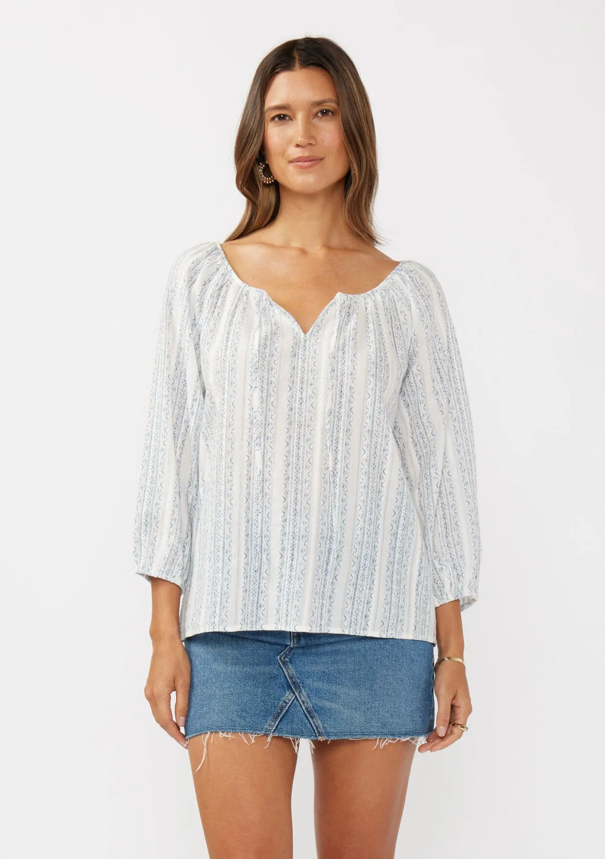 Kallie Striped Blouse sold by lovestitch product image thumbnail 5