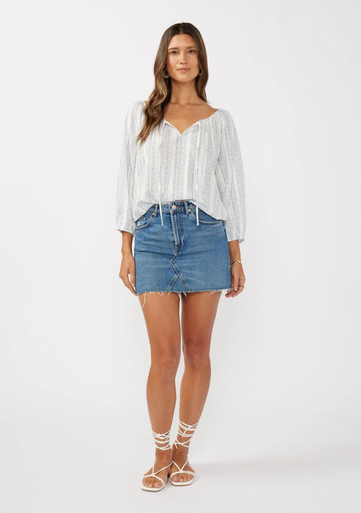 Kallie Striped Blouse sold by lovestitch product image thumbnail 2