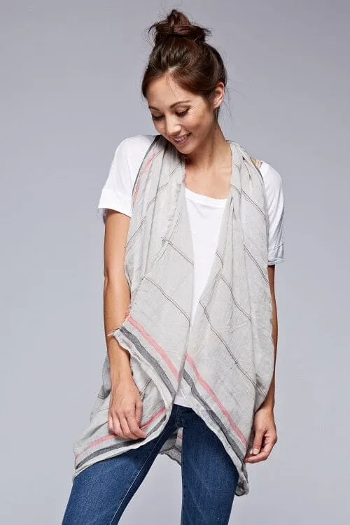 Desert Sands Striped Scarf sold by lovestitch product image thumbnail 4