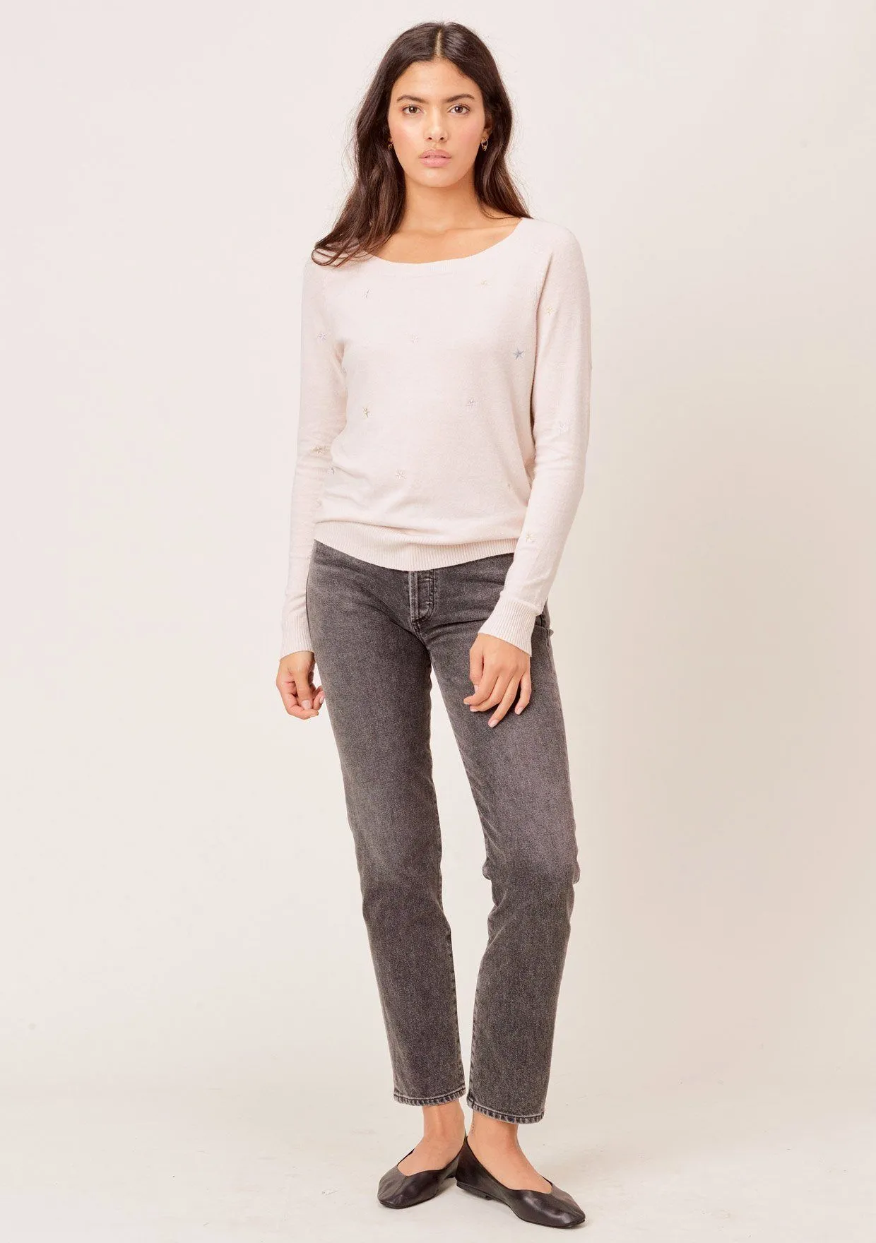 Seeing Stars Embroidered Sweater sold by lovestitch product image thumbnail 4