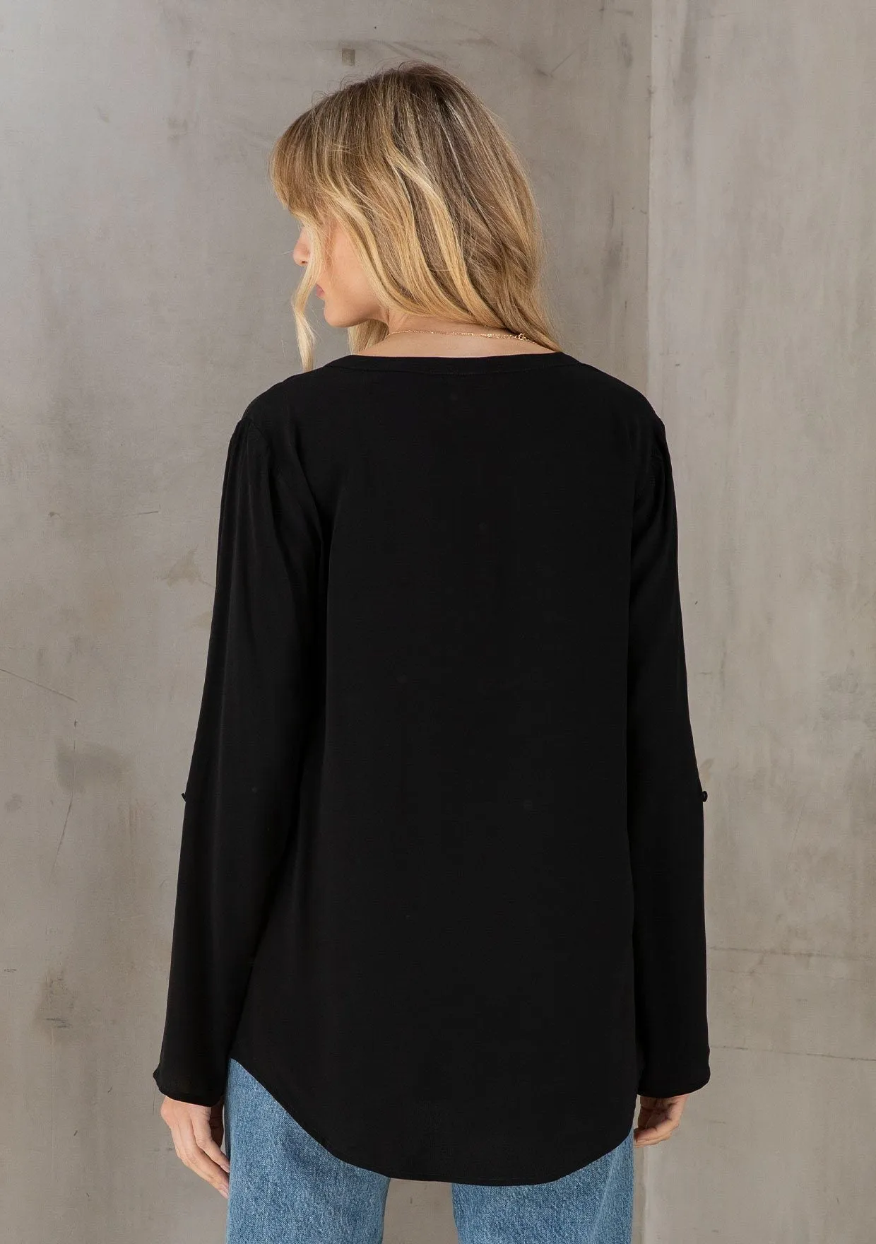 Tru Silky Long Sleeve Top sold by lovestitch product image thumbnail 2