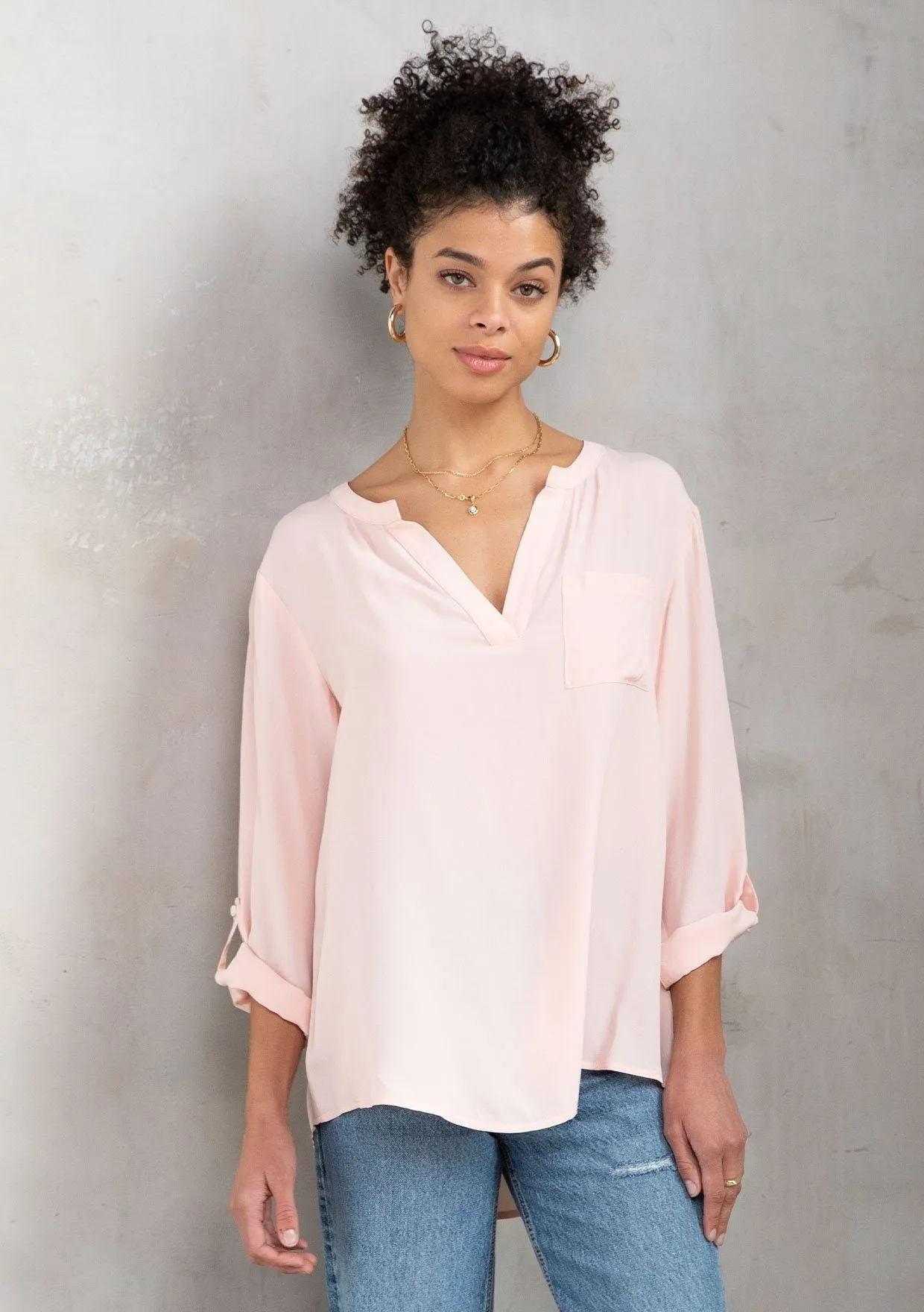 Tru Silky Long Sleeve Top sold by lovestitch product image thumbnail 5