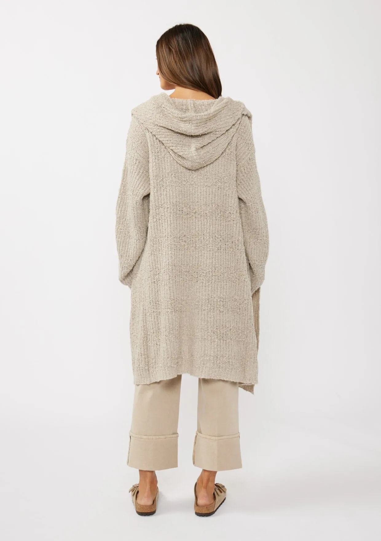 Lina Space Dye Hooded Cardigan sold by lovestitch product image thumbnail 3