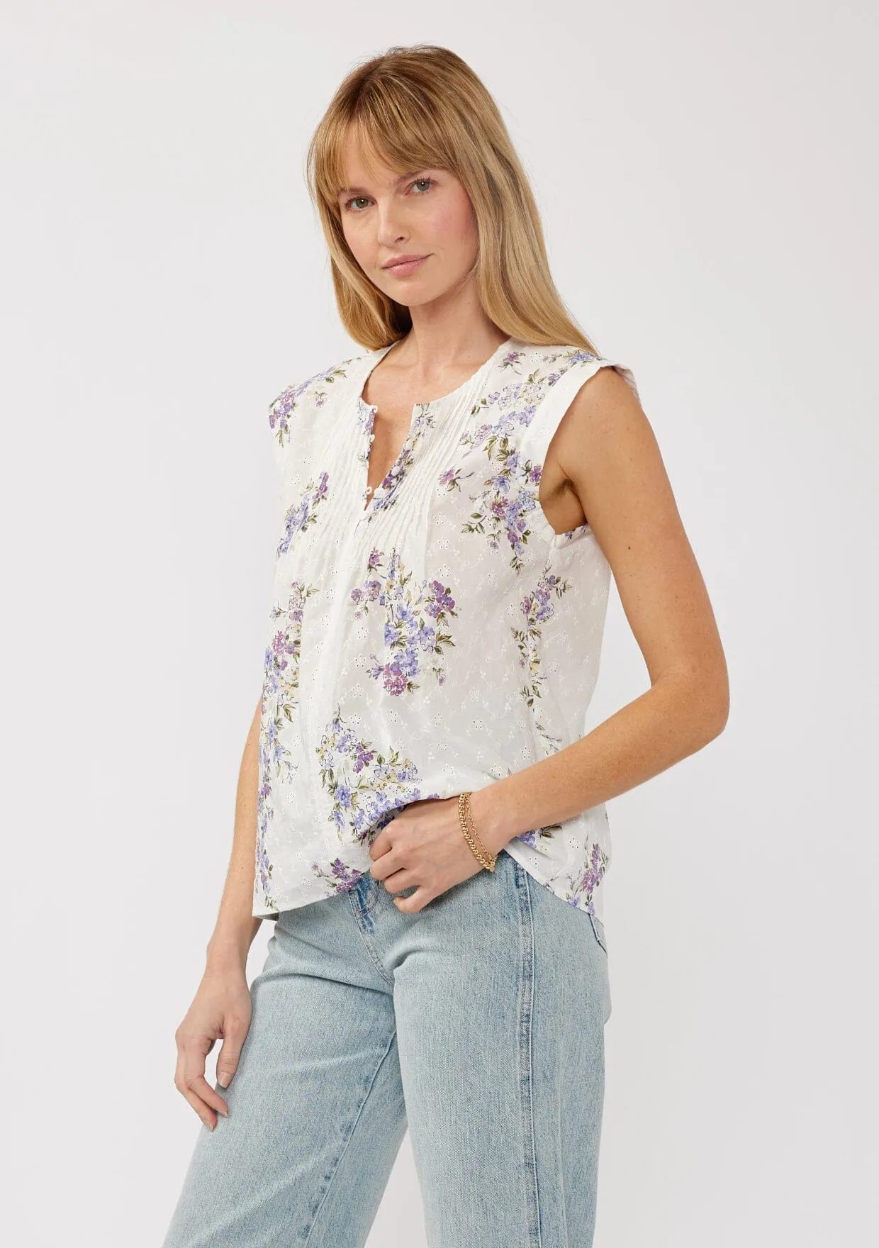 Kayla Floral Top sold by lovestitch