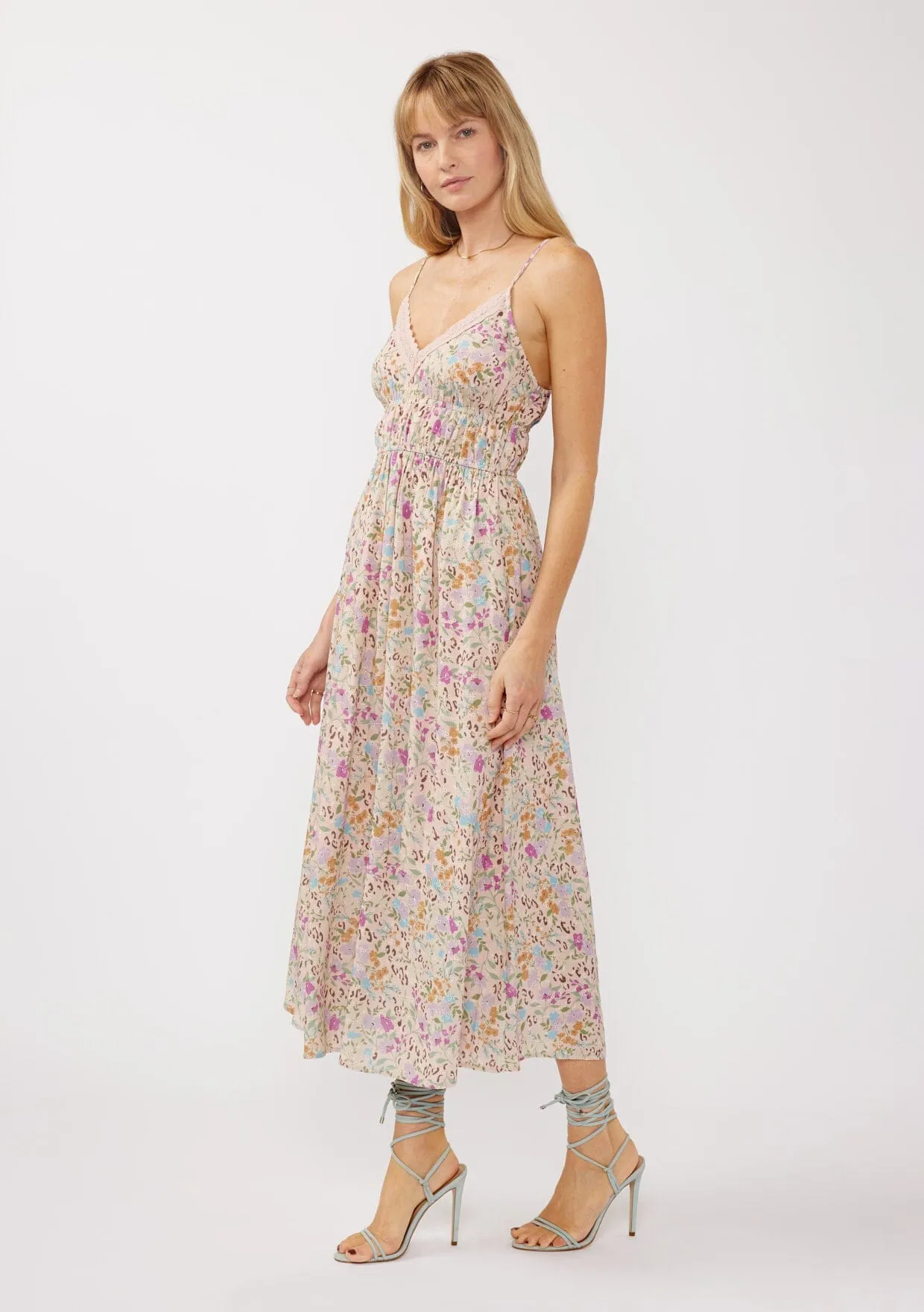 Blush Petal Maxi Dress sold by lovestitch product image thumbnail 3