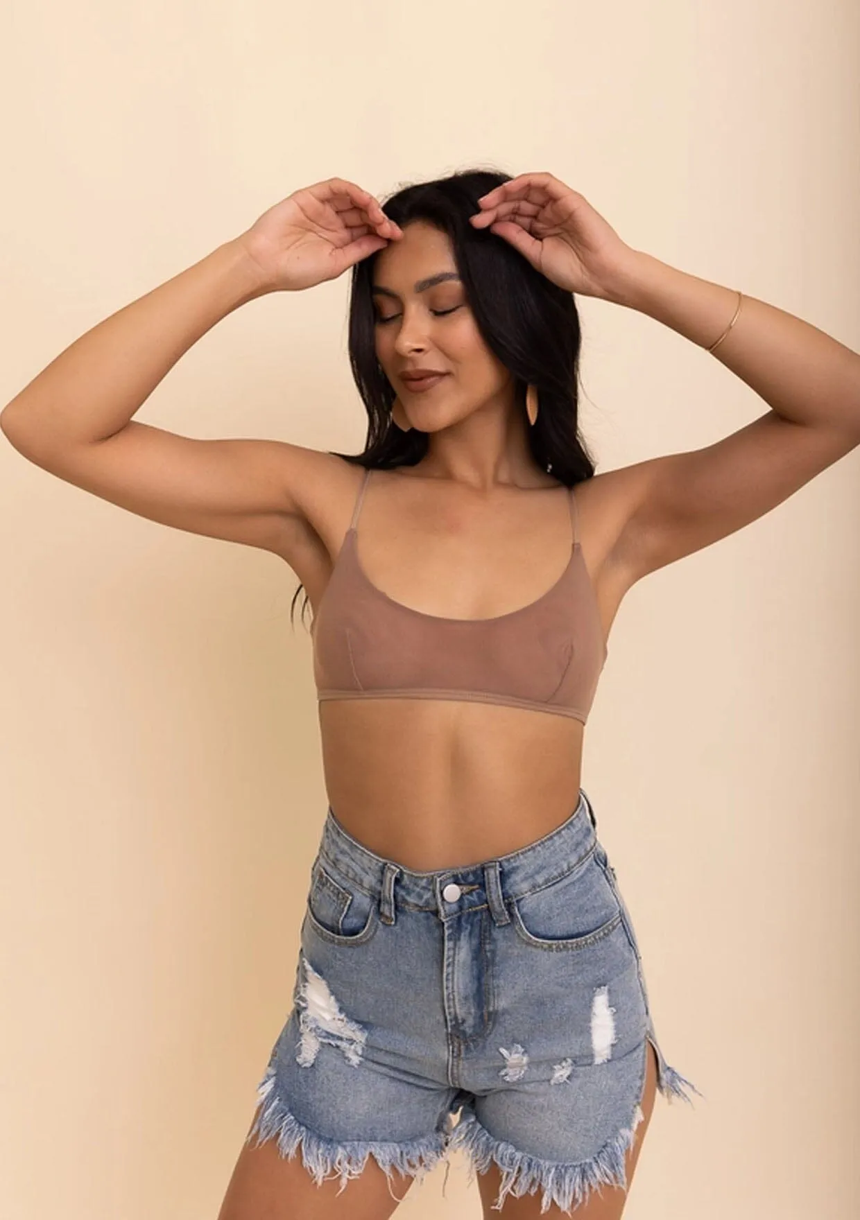 Leto Accessories Mesh Bralette sold by lovestitch product image thumbnail 2