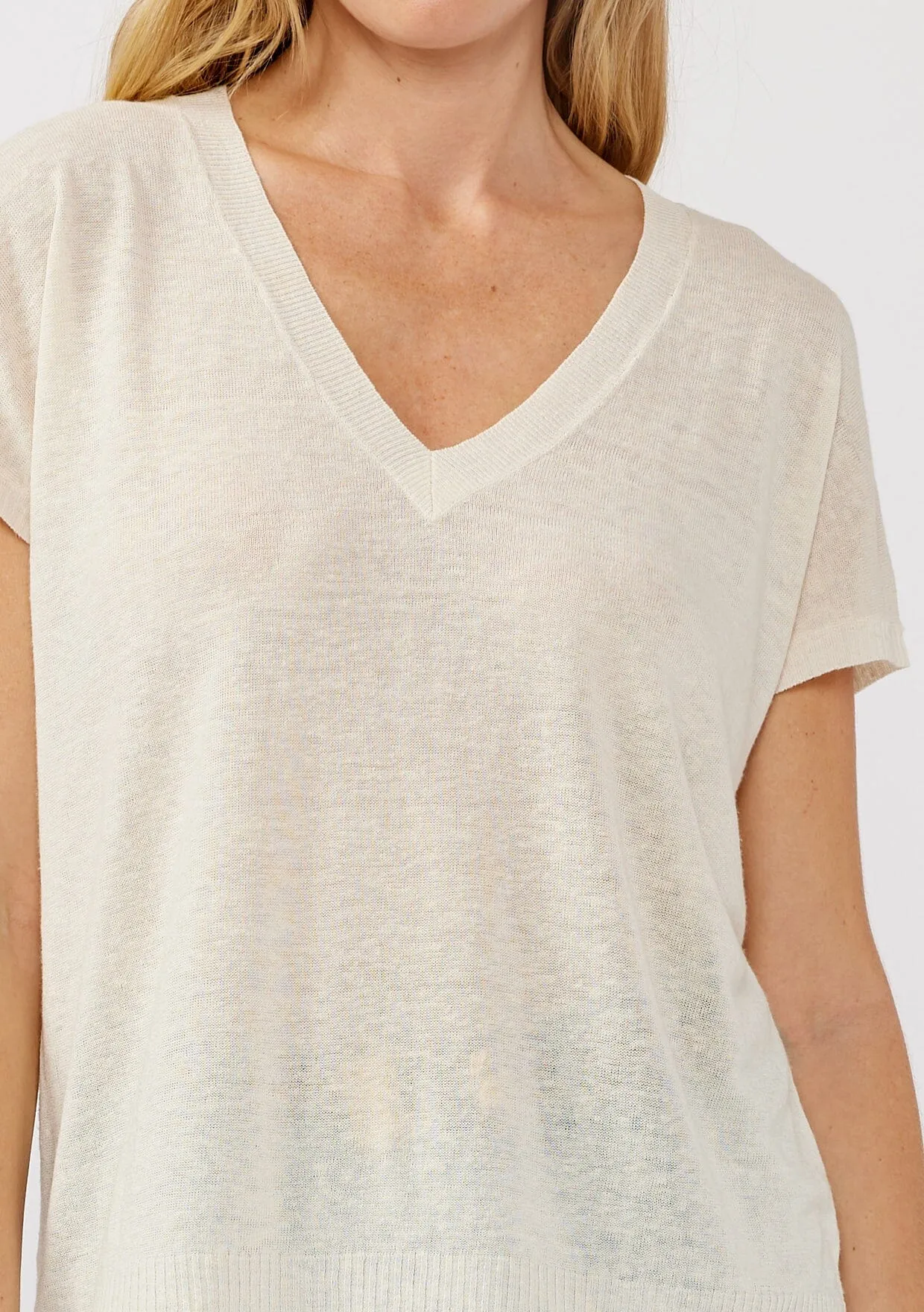 Gabby Linen Tee sold by lovestitch product image thumbnail 5