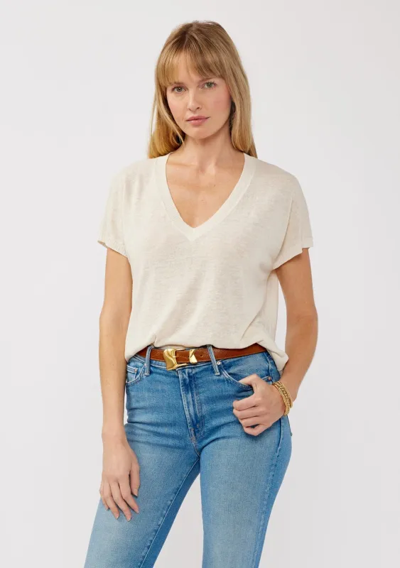 Gabby Linen Tee sold by lovestitch