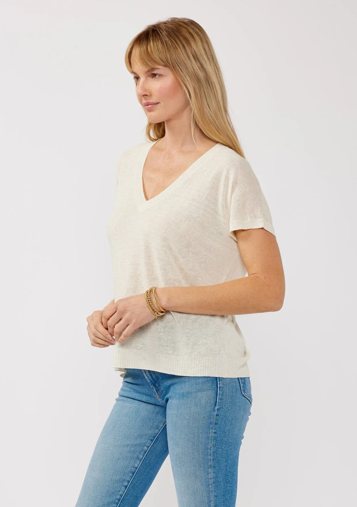 Gabby Linen Tee sold by lovestitch product image thumbnail 3