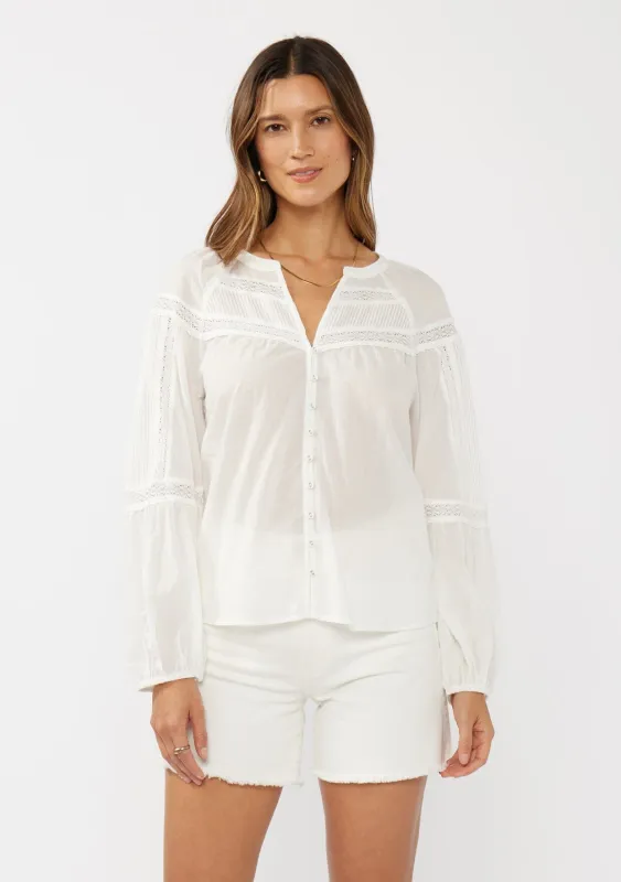 Harbor Lace Blouse sold by lovestitch