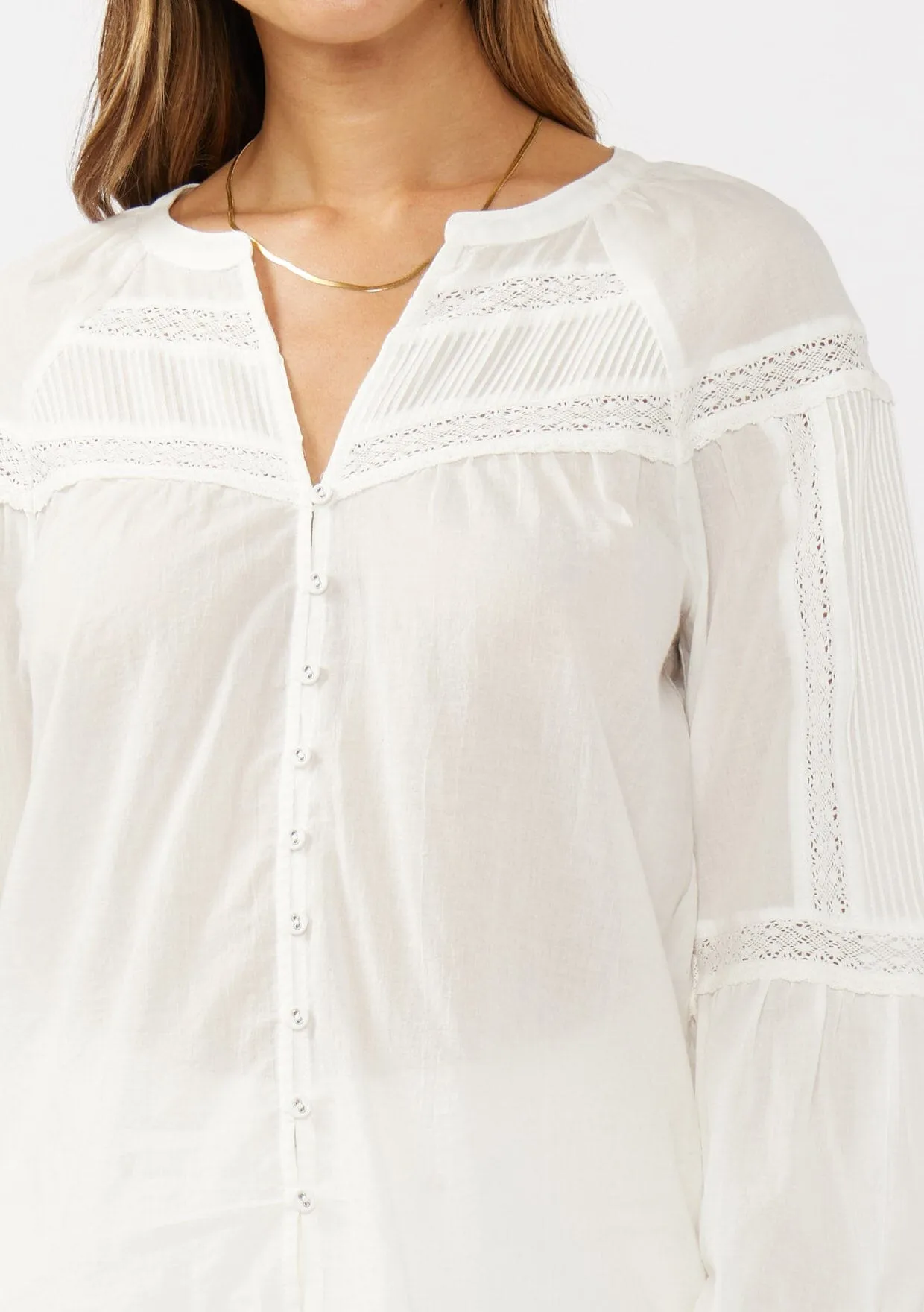 Harbor Lace Blouse sold by lovestitch product image thumbnail 4