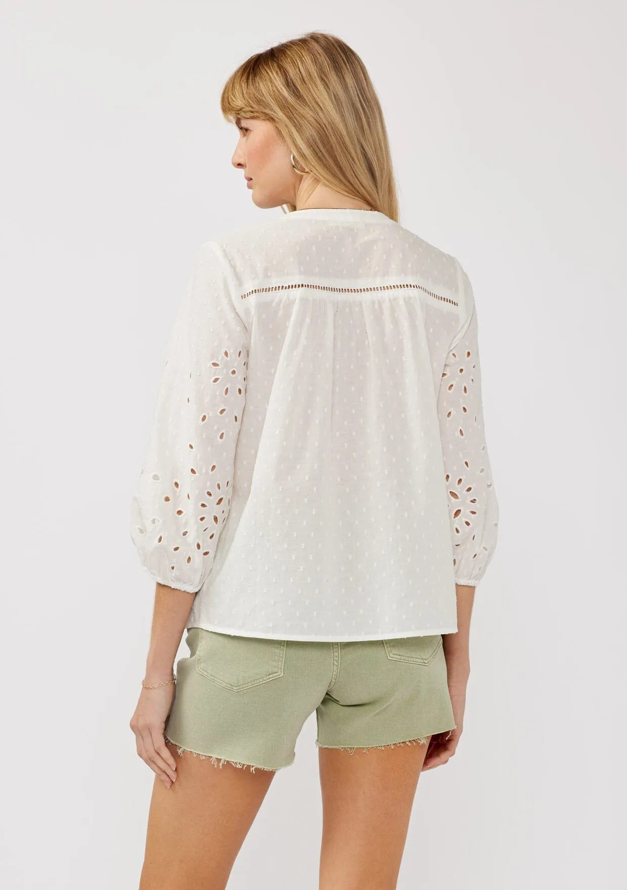 Solene Button Down Blouse sold by lovestitch product image thumbnail 3
